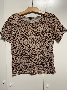 Cheetah Print Top